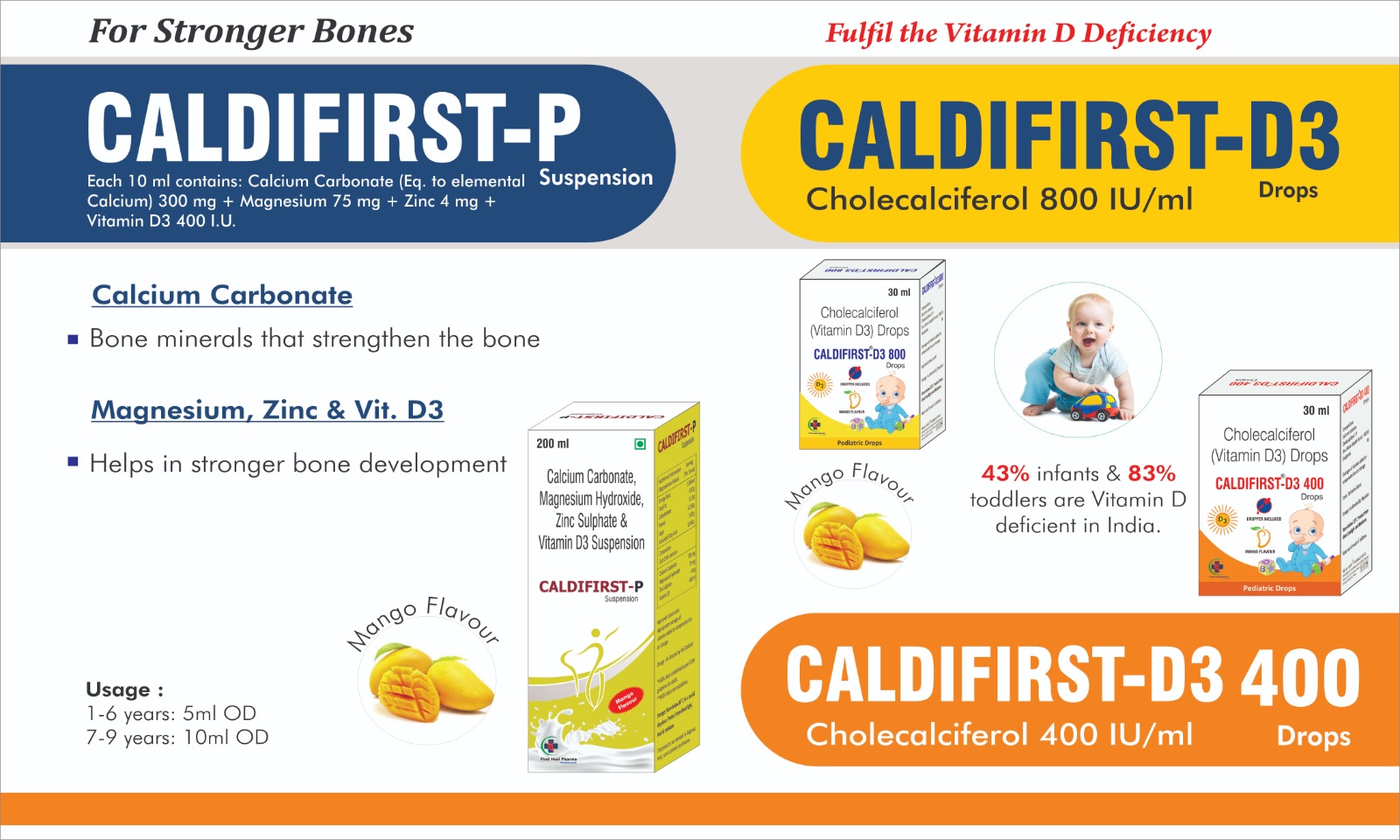 CALDIFIRST-P / D3 Drops