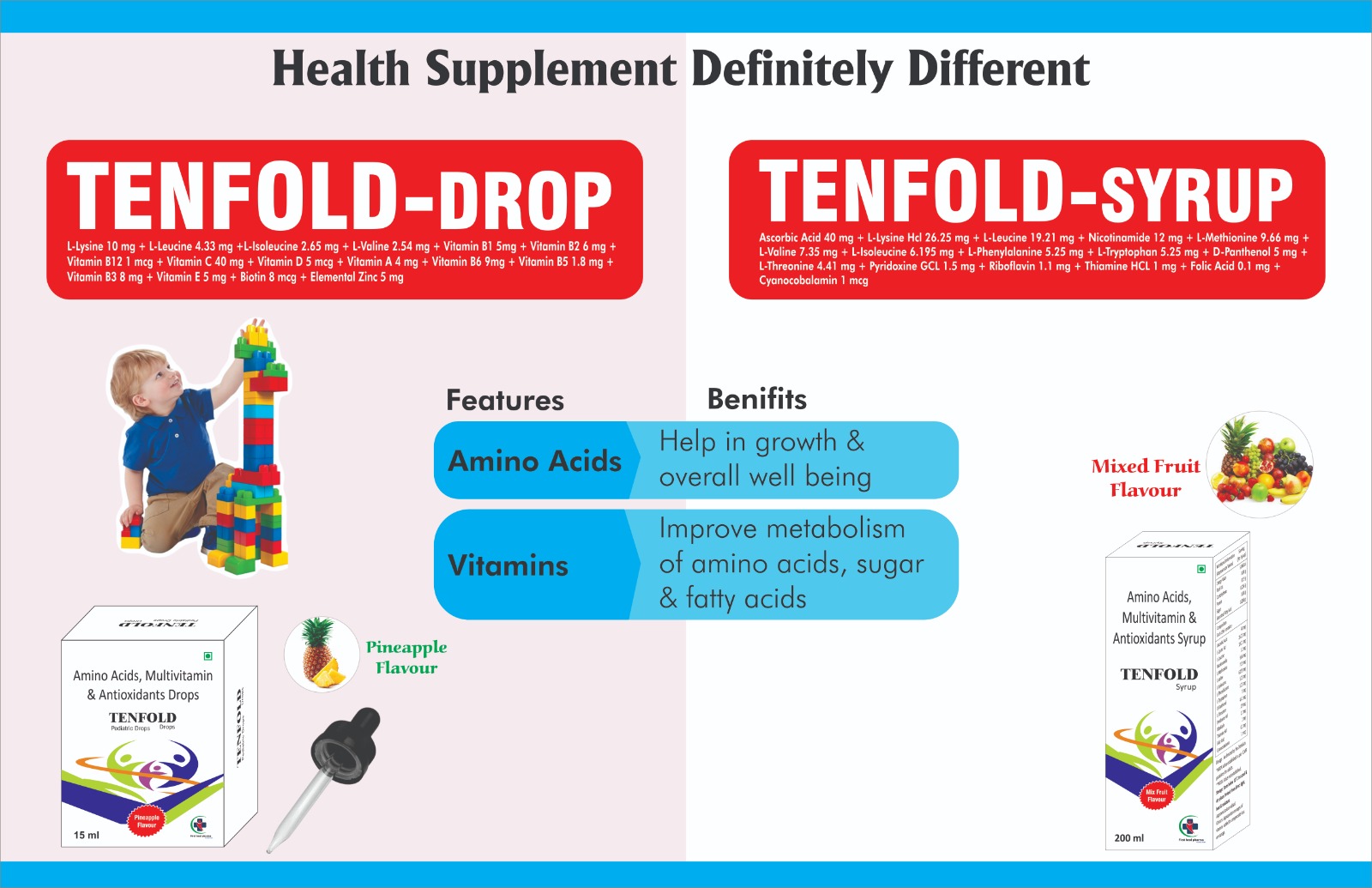 TENFOLD-DROP / TENFOLD-SYRUP